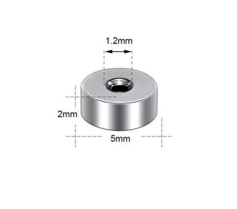 Baby and Children's Earrings - 1.2mm Surgical Steel Spare Flat Screw Backs - One Only