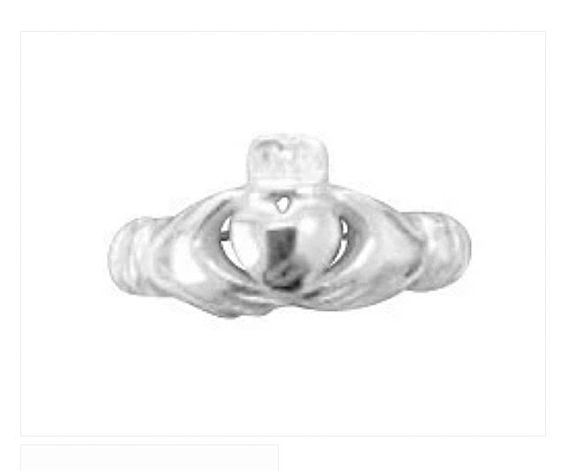 Childrens Rings: Sterling Silver, Traditional Claddagh Rings