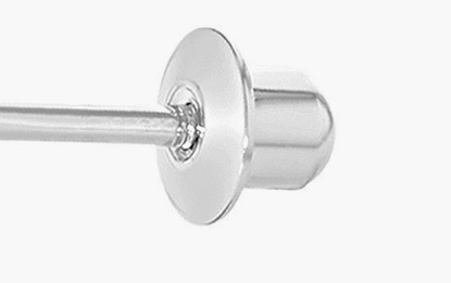 Children's Earrings: Surgical Steel with Gold IP Spares (singles)