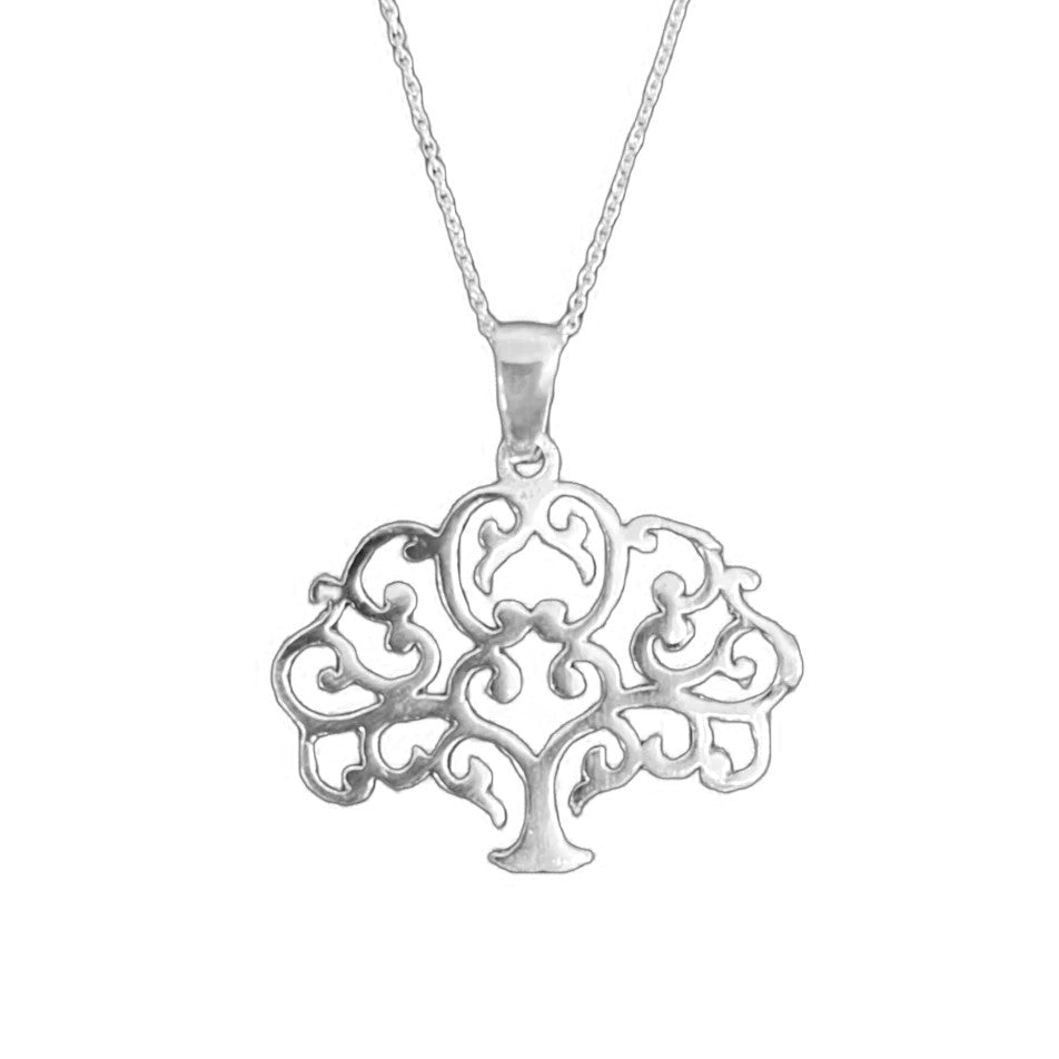 Children's, Teens' and Mothers' Necklaces: Sterling Silver, Elegant Tree of Life Necklaces