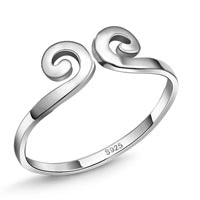Children's Rings: Sterling Silver Elegant Ring