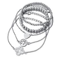 Children's, Teens' and Mothers' Fashion Layered Bracelet Sets