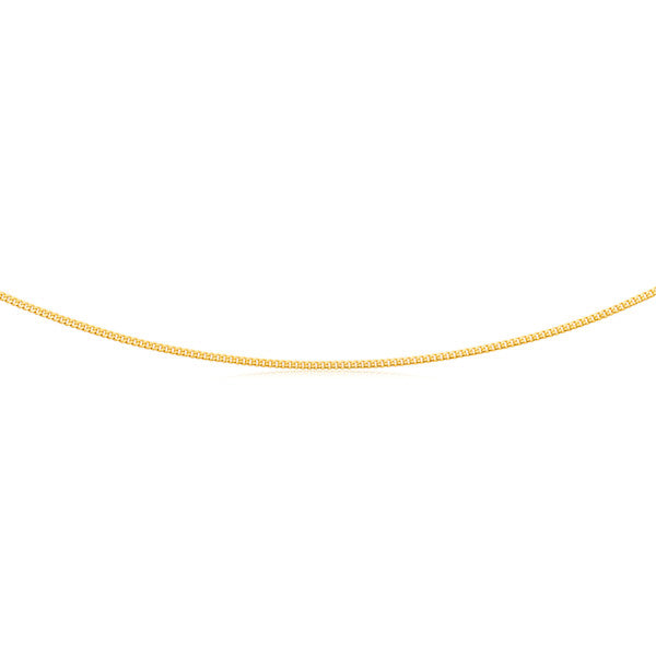 Children's, Teens' and Mothers' Chains: Gold Plated 45cm Chains (Nickel Free)