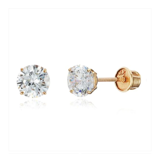 White gold childrens earrings deals