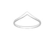 Children's Rings: Sterling Silver Simple Rings Size 5