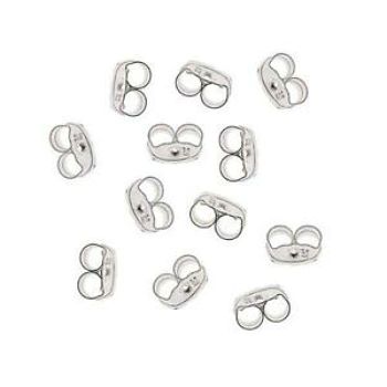 Baby and Children's Earrings: Sterling Silver Earring Nuts (2)