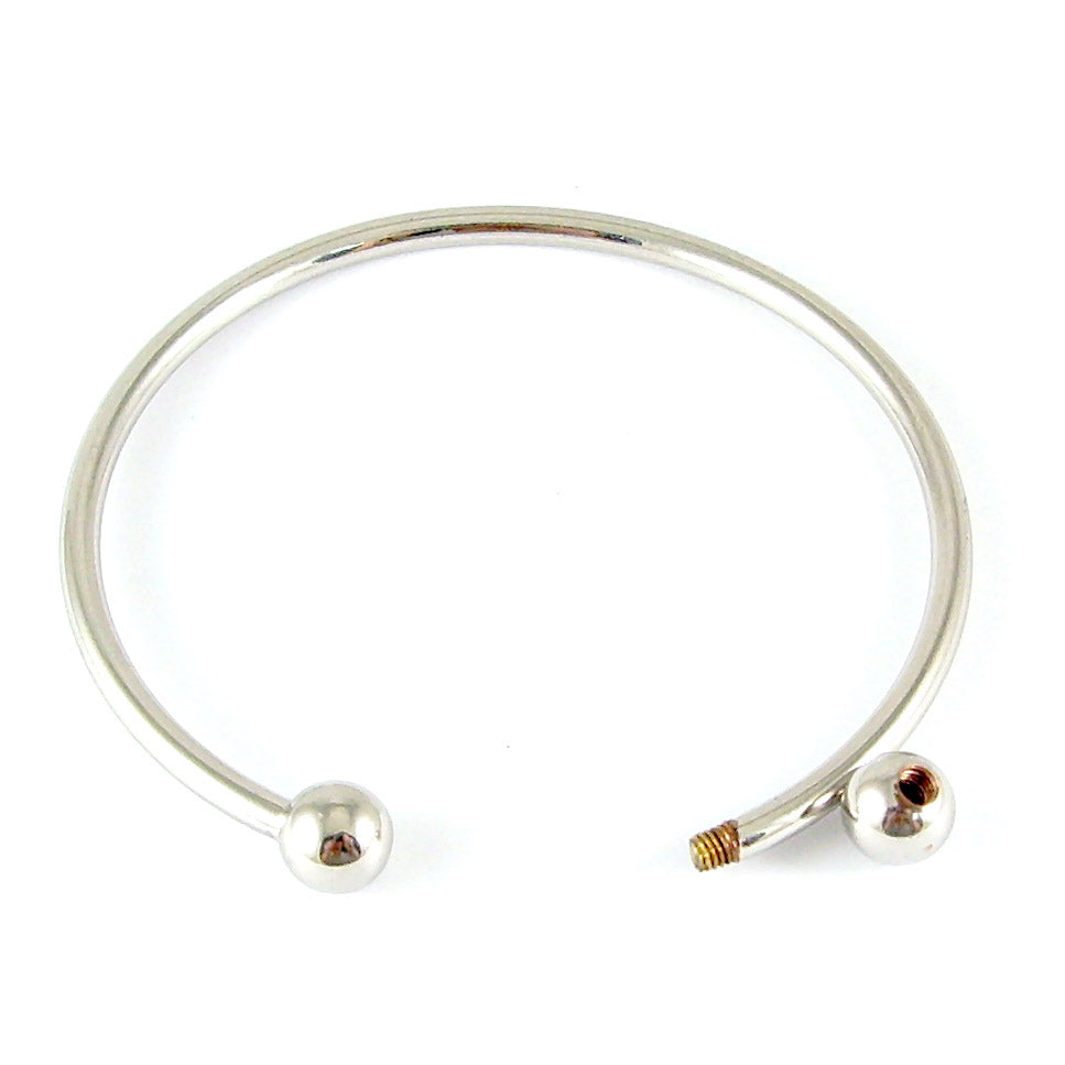 Children's Bracelets: Silver Plated European style Starter Bangles