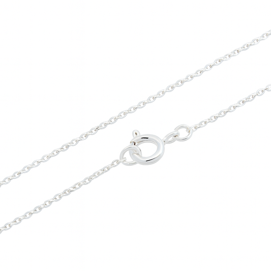 Baby Necklaces:  Sterling Silver Fine Chains 12"