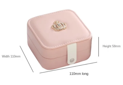 Portable pink jewellery box for little girls – perfect gift for Aussie kids