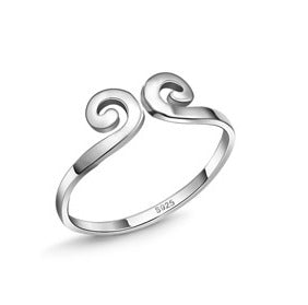 Children's Rings:  Sterling Silver Elegant Ring