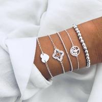 Children's, Teens' and Mothers' Fashion Layered Bracelet Sets