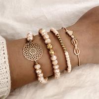 Children's, Teens' and Mothers' Fashion Layered Bracelet Sets