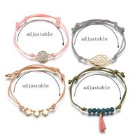Children's, Teens' and Mothers' Fashion Layered Bracelet Sets