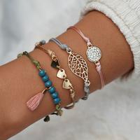 Children's, Teens' and Mothers' Fashion Layered Bracelet Sets