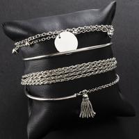 Children's, Teens' and Mothers' Fashion Layered Bracelet Sets