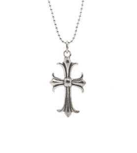 Children's Necklaces:  Sterling Silver, 16" Fleur de Lis Necklaces