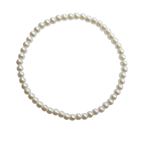 Children's Bracelets:  Cultured Freshwater Pearl Stretch Bracelets for Ages 4 - 10 with Gift Box
