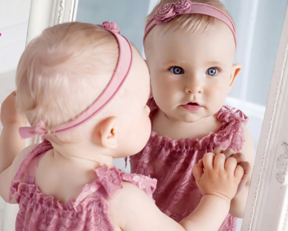 Baby girl earrings with 2025 safety backs