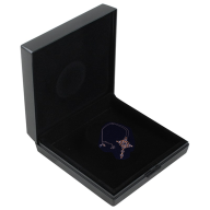 Gift Boxes - Black Plastic, Hinged Gift Boxes for Larger Bangles and Bracelets