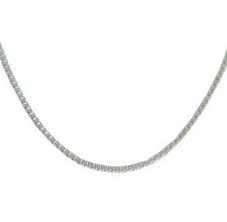 Mothers' and Children's Chains:  Sterling Silver 18 inch Box Chains