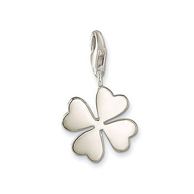 Children's Charms:  Sterling Silver Four Leaf Clover Charms