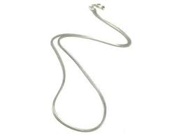 Sterling silver chain for pearl pendant necklace, designed for elegance and everyday wear.