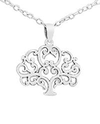 Children's, Teens' and Mothers' Necklaces:  Sterling Silver, Elegant Tree of Life Necklaces
